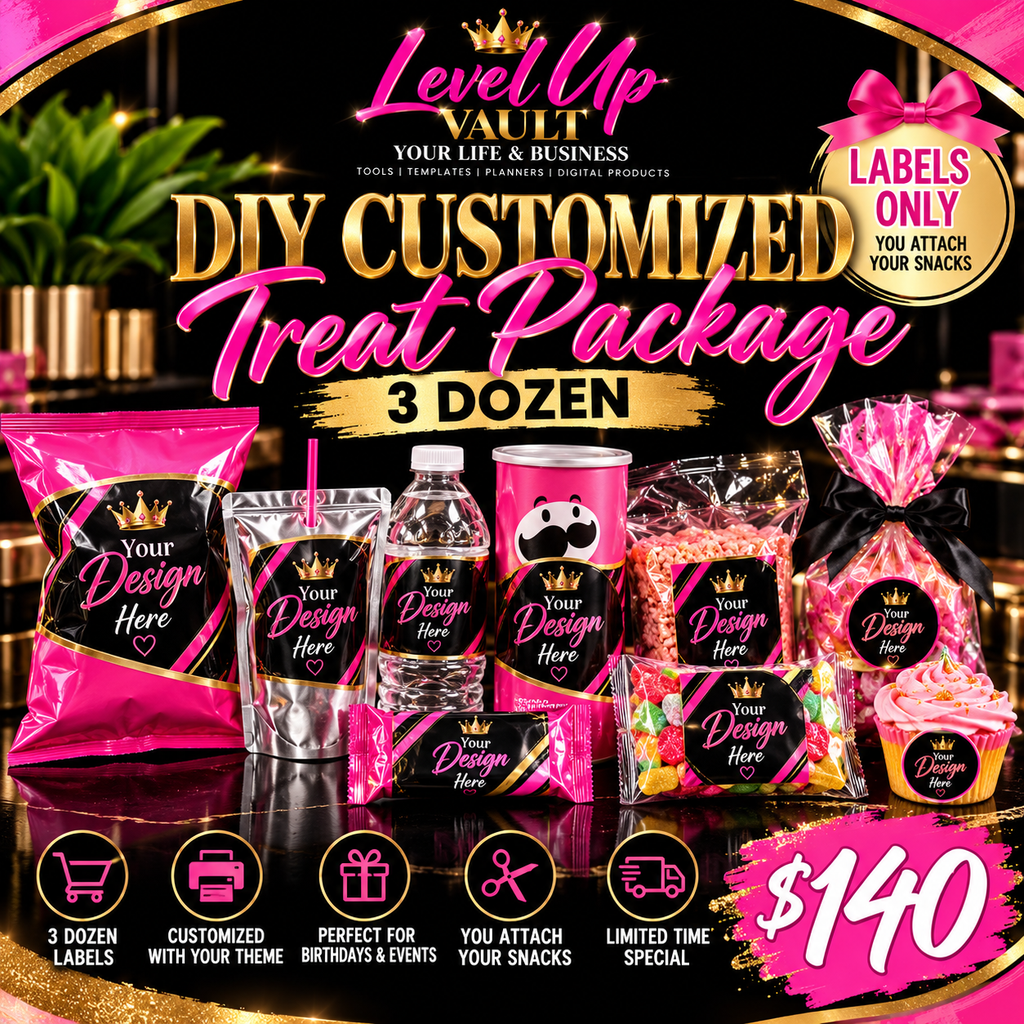 DIY Customized Treat Package – 3 Dozen